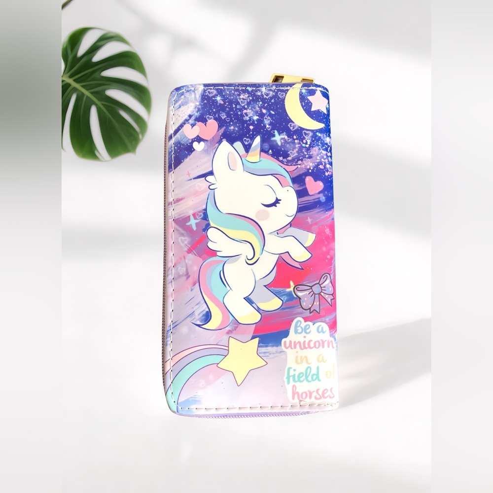 Be a Unicorn in a Field of Horses Wallet